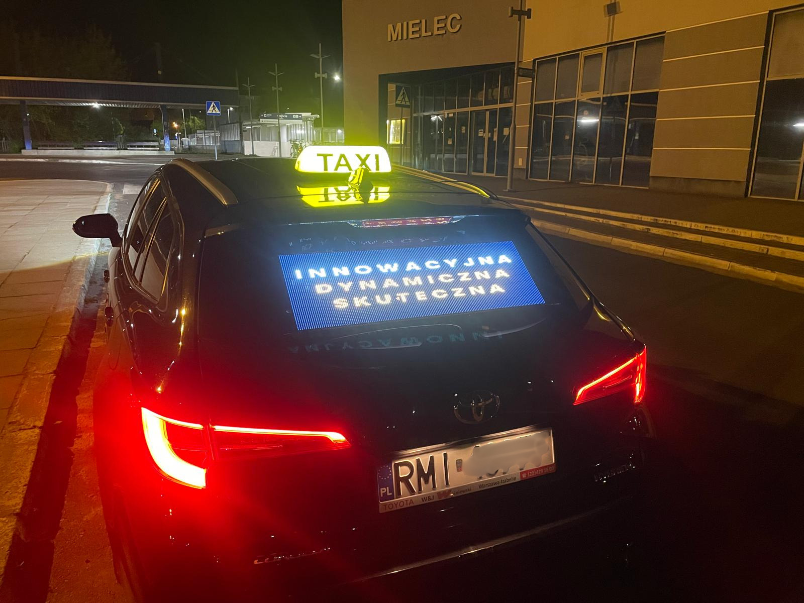 Reklama LED UniVersa Mielec